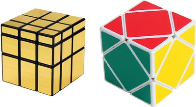 zhomcollection mirror Cube Gld And Magic Rubik Cube Combo Puzzle Cube Set 2(2 Pieces)
zhomcollection mirror Cube Gld And Magic Rubik Cube Combo Puzzle Cube Set 2(2 Pieces)