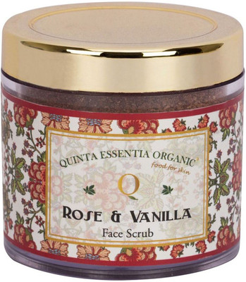 Quinta Essentia Organic Rose & Vanilla Scrub(50 ml)