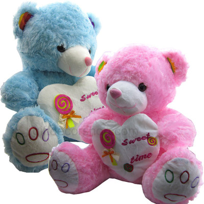 Gift Decor Shop Teddy Bear Soft Toy (Blue, 50.8 cm) Sweet Time Combo with stuffed toy pink sweet time teddy bear for Kids (Pink, 69 cm) - 51 cm(Multicolor)
Gift Decor Shop Teddy Bear Soft Toy (Blue, 50.8 cm) Sweet Time Combo with stuffed toy pink sweet time teddy bear for Kids (Pink, 69 cm) - 51 cm(Multicolor)