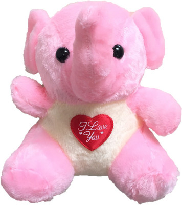 CREATIVEVILLA CUTE PINK I LOVE YOU ELEPHANT TEDDY STUFFED PLUSH SOFT TOY - 28 cm(Multicolor)
CREATIVEVILLA CUTE PINK I LOVE YOU ELEPHANT TEDDY STUFFED PLUSH SOFT TOY - 28 cm(Multicolor)