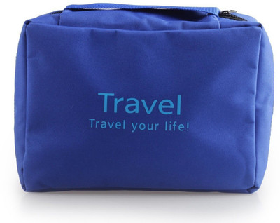 Italish Portable Cosmetic Makeup Pouch Travel Toiletry Zipper Storage Hanging Bag Travel Toiletry Kit(Blue)
Italish Portable Cosmetic Makeup Pouch Travel Toiletry Zipper Storage Hanging Bag Travel Toiletry Kit(Blue)