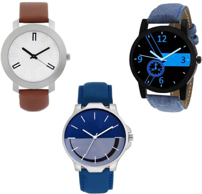 TRUE KART ALK8027-Mens Exclusive (Casual+PartyWear+Formal) Designer Combo Watch - For Men