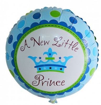 Theme My Party Printed A New Little Prince Foil Balloon Round Shape - Blue Balloon(Blue, Pack of 1)
Theme My Party Printed A New Little Prince Foil Balloon Round Shape - Blue Balloon(Blue, Pack of 1)
