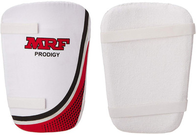 MRF Thigh Guard Cricket Thigh Guard(M, White, Red)