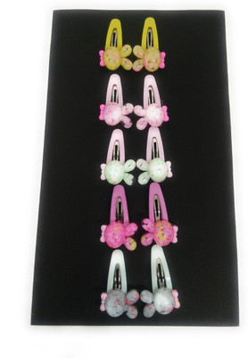 Khubsurat Cartoon Tic-Tac Hair Clips for Kids, Set of 5 Pairs (10 Pieces) of Different Colors Tic Tac Clip, Hair Clip(Multicolor)
Khubsurat Cartoon Tic-Tac Hair Clips for Kids, Set of 5 Pairs (10 Pieces) of Different Colors Tic Tac Clip, Hair Clip(Multicolor)