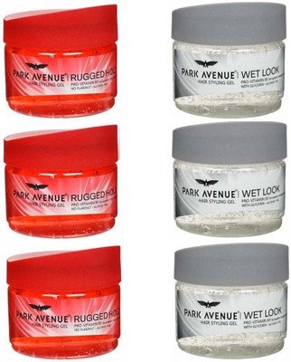 Park Avenue Rugged Hold, Wet Look Hair Styling GEL 100 Gm × 6 Pack Of Six Gel(600 g)
Park Avenue Rugged Hold, Wet Look Hair Styling GEL 100 Gm × 6 Pack Of Six Gel(600 g)