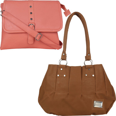 Fillincart Messenger Bag(Brown, Tan)