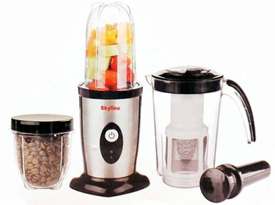 Skyline VTL 444 NUTRI-MIXER 400 WATT 240 W Mixer Grinder(Multicolor, 3 Jars)
Skyline VTL 444 NUTRI-MIXER 400 WATT 240 W Mixer Grinder(Multicolor, 3 Jars)