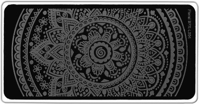 Born Pretty Floral BPX-L004 Stainless Steel Nail Stamping Image Plate.(Steel)