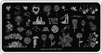 Born Pretty Valentine’s Day BP-L003 Stainless Steel Nail Stamping Image Plate.(Steel)
Born Pretty Valentine’s Day BP-L003 Stainless Steel Nail Stamping Image Plate.(Steel)