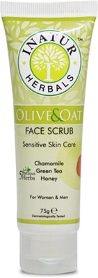 Inatur Olive Face Scrub(75 ml)