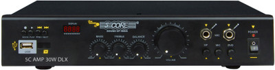 5 Core AMP-30W-DLX 2 Microphones , 1 AUX & 1 USB Inputs 30 W AV Control Amplifier(Black)
5 Core AMP-30W-DLX 2 Microphones , 1 AUX & 1 USB Inputs 30 W AV Control Amplifier(Black)