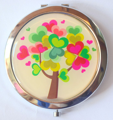 oramsa Designer Heart Tree Multicolor Printed Compact Mirror - Dual Mirror, Normal and 3x Magnification
oramsa Designer Heart Tree Multicolor Printed Compact Mirror - Dual Mirror, Normal and 3x Magnification