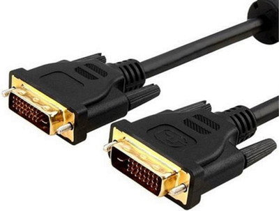 PAC DVI-D 24+1 Male Gold Plated Dual Link DVI Cable(Compatible with MONITER, Black)
PAC DVI-D 24+1 Male Gold Plated Dual Link DVI Cable(Compatible with MONITER, Black)