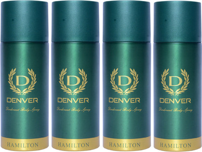Denver Hamilton deodrant spray(pack of 4) Deodorant Spray - For Men(660 ml, Pack of 4)
Denver Hamilton deodrant spray(pack of 4) Deodorant Spray - For Men(660 ml, Pack of 4)