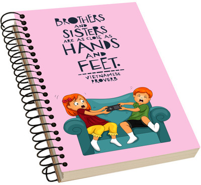 MrSanotiyas A5 Notebook(Innovative Acrylic Notebook, Multicolor)