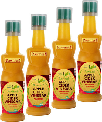 Rawmest 100% Natural Apple Cider Vinegar with Mother of Vinegar Apple Cider Vinegar(4x1000 ml, apple Flavored)
Rawmest 100% Natural Apple Cider Vinegar with Mother of Vinegar Apple Cider Vinegar(4x1000 ml, apple Flavored)