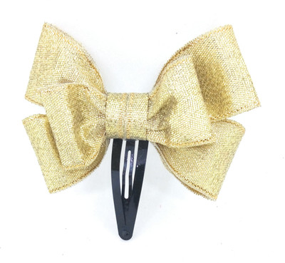 SKD Elegant handmade Princess Golden Bow for Special Occasion / Tic Tac Clip / Hair Clip Tic Tac Clip(Gold)
SKD Elegant handmade Princess Golden Bow for Special Occasion / Tic Tac Clip / Hair Clip Tic Tac Clip(Gold)