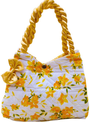 ixia impex Hand-held Bag(Yellow)