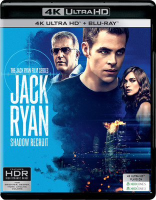 Jack Ryan: Shadow Recruit (2-Disc)(4K(UHD) Blu-ray English)