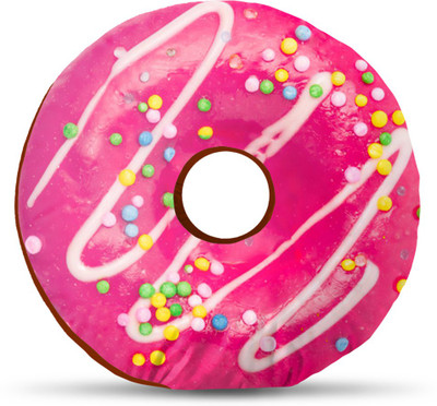 Sleep Nature's Donut Donut Pillow Pack of 1(Multicolor)