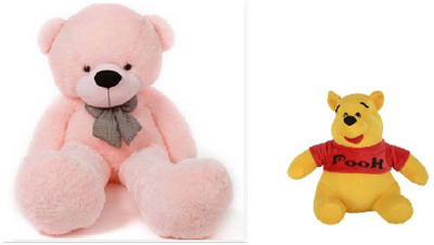 Arvel 3 feet pink and pooh high quality teddy / valentine teddy / anniversary gift teddy/ teddy for girlfriend / cute teddy - 94.1 cm(Pink, Yellow)
Arvel 3 feet pink and pooh high quality teddy / valentine teddy / anniversary gift teddy/ teddy for girlfriend / cute teddy - 94.1 cm(Pink, Yellow)