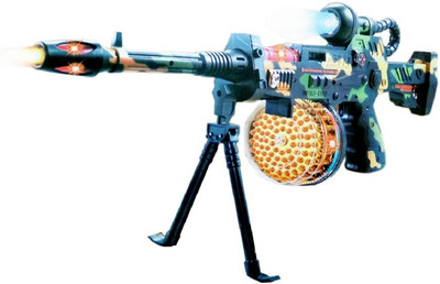 IndusBay Army Style Toy Machine Gun 23 inches Military Gun Toy with Light and Sound for Kids(Multicolor)
IndusBay Army Style Toy Machine Gun 23 inches Military Gun Toy with Light and Sound for Kids(Multicolor)