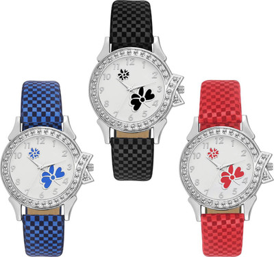 Keepkart Combo Pack 3 Party ~WEDDING Style designer watch for girls & Women Watch - For Girls
Keepkart Combo Pack 3 Party ~WEDDING Style designer watch for girls & Women Watch - For Girls