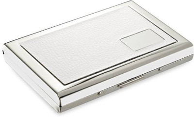 stepgear 6 Card Holder(Set of 1, Silver, White)