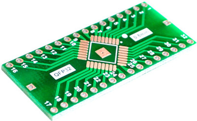 KitsGuru QFP32 to DIP 32 Pinboard SMD Adapter to DIP 0.8mm Pin Pitch Electronic Components Electronic Hobby Kit
KitsGuru QFP32 to DIP 32 Pinboard SMD Adapter to DIP 0.8mm Pin Pitch Electronic Components Electronic Hobby Kit