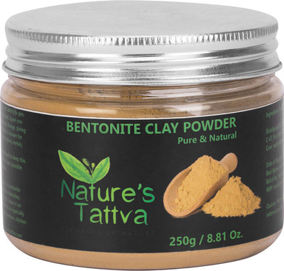 Nature's Tattva Pure & Natural Bentonite Clay-250gm (Use for Clay Mask Detox Etc. Healing Detoxifying Useful on Oily Skin)(250 g)
Nature's Tattva Pure & Natural Bentonite Clay-250gm (Use for Clay Mask Detox Etc. Healing Detoxifying Useful on Oily Skin)(250 g)