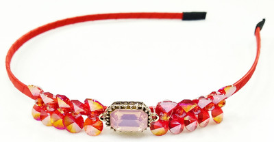 Fairytale Beautiful Elegant Red Colour Round Roped Swarovski Crystals Party Wear Hair Band Head band For Girls. Head Band, Hair Band(Red)
Fairytale Beautiful Elegant Red Colour Round Roped Swarovski Crystals Party Wear Hair Band Head band For Girls. Head Band, Hair Band(Red)