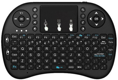 eDUST Multi-media remote control and Tochpad function handheld Wireless Gaming Keyboard(Black)
eDUST Multi-media remote control and Tochpad function handheld Wireless Gaming Keyboard(Black)