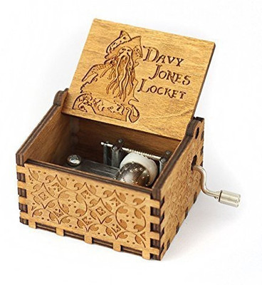 Embernation Pirates of the Caribbean Davy Jones hand cranked Hand Engraved Wooden Music Box for personal collection and gifting! High quality Music Box
Embernation Pirates of the Caribbean Davy Jones hand cranked Hand Engraved Wooden Music Box for personal collection and gifting! High quality Music Box