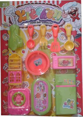 snecha Cuete Multicolor Kitchen set - Good gift item fro kids