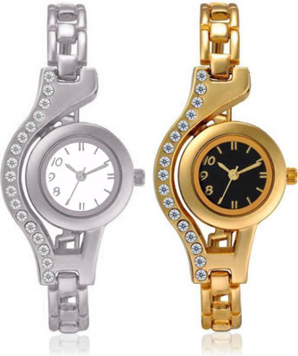 Zebra New Diamond Stunned Combo Pack 2 Chain Bracelate Watch For Girls & Women Watch - For Girls
Zebra New Diamond Stunned Combo Pack 2 Chain Bracelate Watch For Girls & Women Watch - For Girls