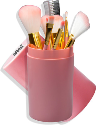 Adbeni Imported Pink Brushes Cylinder Makeup Round Tube Cosmetic Makeup Brushes 12PCs(Pack of 12)
Adbeni Imported Pink Brushes Cylinder Makeup Round Tube Cosmetic Makeup Brushes 12PCs(Pack of 12)