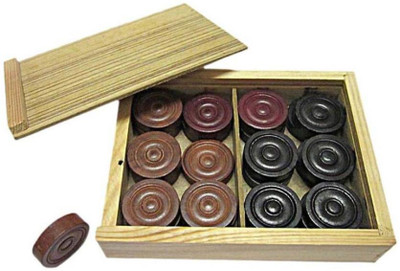 QUINERGYS ™ Heavy Duty Carrom Coins with Wooden Box Pack Board Game Carrom Pawns(Pack of 24)
QUINERGYS ™ Heavy Duty Carrom Coins with Wooden Box Pack Board Game Carrom Pawns(Pack of 24)
