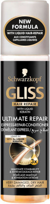Schwarzkopf Gliss Hair Repair with Liquid Keratin Ultimate Repair Express Repair Conditioner 200 ml(200 ml)
Schwarzkopf Gliss Hair Repair with Liquid Keratin Ultimate Repair Express Repair Conditioner 200 ml(200 ml)