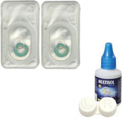 Eyeshine Green Colored contact Lens with case and solution (-2.75 Power) Half-yearly Contact Lens(-2.75, GREEN, Pack of 2)
Eyeshine Green Colored contact Lens with case and solution (-2.75 Power) Half-yearly Contact Lens(-2.75, GREEN, Pack of 2)