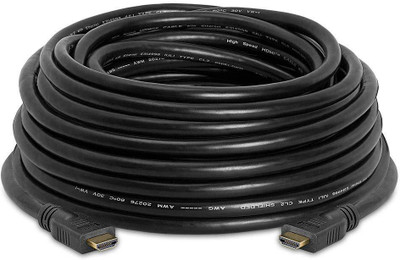 LipiWorld HDMI Male to HDMI Male Cable for LCD TV, PC and Laptop All HDMI Devices (25Meter) HDMI Cable(Compatible with LCD TV, PC and Laptop All HDMI Devices, Black)
LipiWorld HDMI Male to HDMI Male Cable for LCD TV, PC and Laptop All HDMI Devices (25Meter) HDMI Cable(Compatible with LCD TV, PC and Laptop All HDMI Devices, Black)