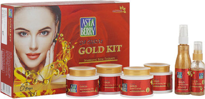 Astaberry 24 Carat Gold Facial kit 570ml-Sparkling Skin Therapy(Glow & shine Facial 570 ml
Astaberry 24 Carat Gold Facial kit 570ml-Sparkling Skin Therapy(Glow & shine Facial 570 ml