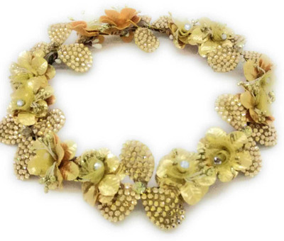 GiftsBouquet Tiara Head Band(Gold)