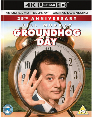Groundhog Day: 25th Anniversary (4K UHD + Blu-ray + Digital HD + UV) (2-Disc Set) (Slipcase Packaging + Region Free + Fully Packaged Import)(4K(UHD) Blu-ray English)
Groundhog Day: 25th Anniversary (4K UHD + Blu-ray + Digital HD + UV) (2-Disc Set) (Slipcase Packaging + Region Free + Fully Packaged Import)(4K(UHD) Blu-ray English)