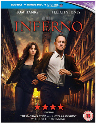 Inferno (Blu-ray + Bonus Disc + Digital HD + UV) (2-Disc Set) (Region Free + Fully Packaged Import)(Blu-ray English)
Inferno (Blu-ray + Bonus Disc + Digital HD + UV) (2-Disc Set) (Region Free + Fully Packaged Import)(Blu-ray English)