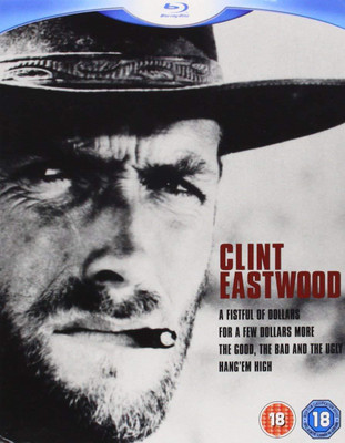 Clint Eastwood 4 Movies Collection: A Fistful of Dollars + For a Few Dollars More + The Good, The Bad and The Ugly + Hang'Em High (4-Disc Box Set) (Slipcase Packaging + Fully Packaged Import)(Blu-ray English)
Clint Eastwood 4 Movies Collection: A Fistful of Dollars + For a Few Dollars More + The Good, The Bad and The Ugly + Hang'Em High (4-Disc Box Set) (Slipcase Packaging + Fully Packaged Import)(Blu-ray English)
