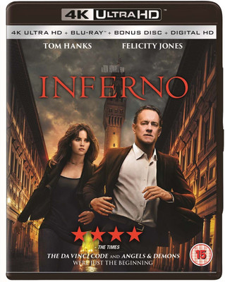 Inferno (4K UHD + Blu-ray + Bonus Disc + Digital HD) (3-Disc Box Set) (Fully Packaged Import)(4K(UHD) Blu-ray English)
Inferno (4K UHD + Blu-ray + Bonus Disc + Digital HD) (3-Disc Box Set) (Fully Packaged Import)(4K(UHD) Blu-ray English)