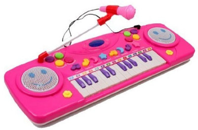 Toyshine Multifunction Electronic Organ Piano Toy - Includes Microphone (Pink) Toy for Girls(Multicolor)
Toyshine Multifunction Electronic Organ Piano Toy - Includes Microphone (Pink) Toy for Girls(Multicolor)