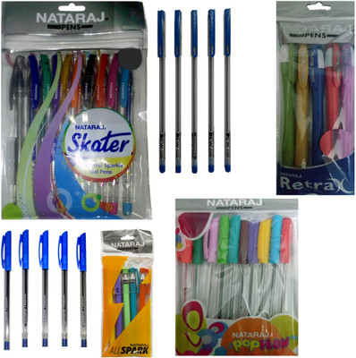 NATARAJ PROFLOW BALL Ball Pen(Pack of 6)