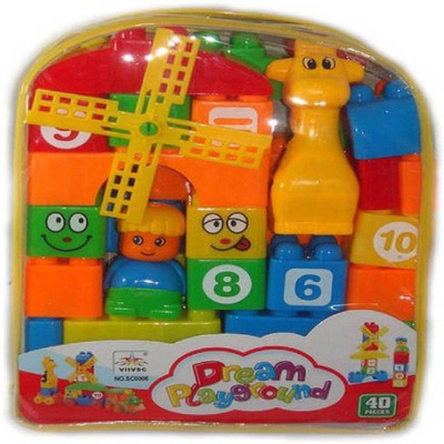 SBJ Collections 40 Pices Colorful Blocks Puzzle Learning Game For kids ( Multicolor )(40 Pieces)
SBJ Collections 40 Pices Colorful Blocks Puzzle Learning Game For kids ( Multicolor )(40 Pieces)